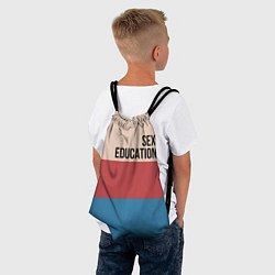 Рюкзак-мешок Половое воспитание, цвет: 3D-принт — фото 2