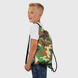 Рюкзак-мешок Камуфляж с гербом МВД, цвет: 3D-принт — фото 2