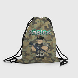 Рюкзак-мешок Roblox 23 February Camouflage, цвет: 3D-принт
