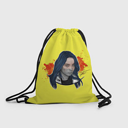 Рюкзак-мешок Billie Yellow and Red, цвет: 3D-принт