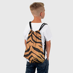 Рюкзак-мешок Тигриный камуфляж, цвет: 3D-принт — фото 2