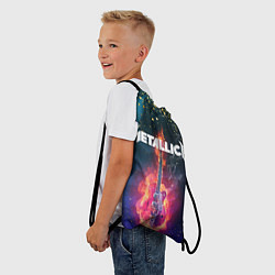 Рюкзак-мешок Metallicaспина, цвет: 3D-принт — фото 2