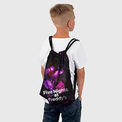 Рюкзак-мешок FIVE NIGHTS AT FREDDYS, цвет: 3D-принт — фото 2