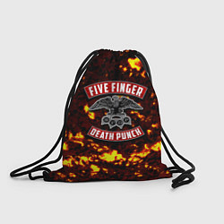 Рюкзак-мешок Five Finger Death Punch, цвет: 3D-принт