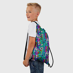 Рюкзак-мешок ГРАФФИТИ, цвет: 3D-принт — фото 2