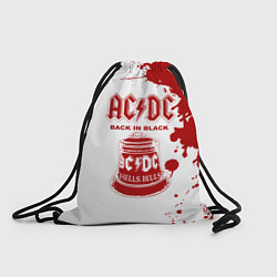 Рюкзак-мешок ACDC Back in Black, цвет: 3D-принт