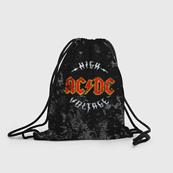 Рюкзак-мешок ACDC, цвет: 3D-принт
