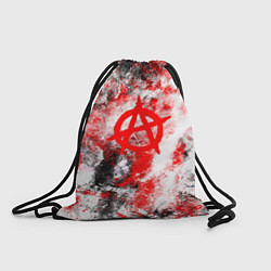 Рюкзак-мешок АНАРХИЯ, цвет: 3D-принт