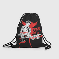 Рюкзак-мешок Punk-rock, цвет: 3D-принт