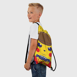 Рюкзак-мешок Детектив Пикачу, цвет: 3D-принт — фото 2