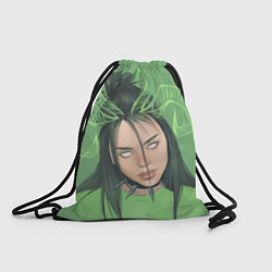 Рюкзак-мешок Billie Eilish, цвет: 3D-принт