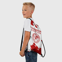 Рюкзак-мешок Гражданская оборона, цвет: 3D-принт — фото 2