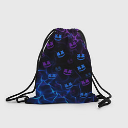 Рюкзак-мешок Marshmello, цвет: 3D-принт