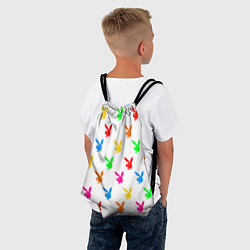 Рюкзак-мешок PLAYBOY, цвет: 3D-принт — фото 2