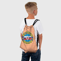 Рюкзак-мешок Тельняшка МЧС, цвет: 3D-принт — фото 2