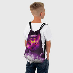 Рюкзак-мешок КОСМОС КИСЫ, цвет: 3D-принт — фото 2