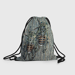 Рюкзак-мешок Цикады, цвет: 3D-принт
