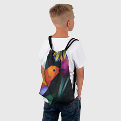 Рюкзак-мешок Колибри, цвет: 3D-принт — фото 2
