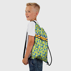 Рюкзак-мешок SONIC, цвет: 3D-принт — фото 2