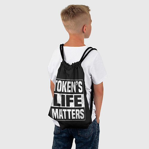 Мешок для обуви TOKENS LIFE MATTERS / 3D-принт – фото 4