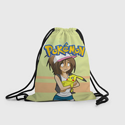 Рюкзак-мешок POKEMON, цвет: 3D-принт
