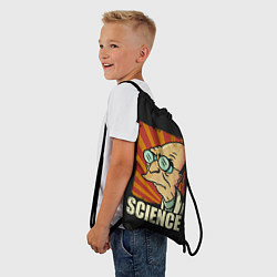 Рюкзак-мешок Futurama Science, цвет: 3D-принт — фото 2