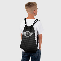 Рюкзак-мешок MINI COOPER CARBON, цвет: 3D-принт — фото 2