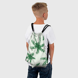 Рюкзак-мешок Пальмовый рай, цвет: 3D-принт — фото 2