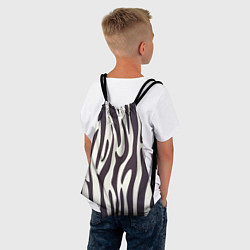 Рюкзак-мешок Я зебра, цвет: 3D-принт — фото 2