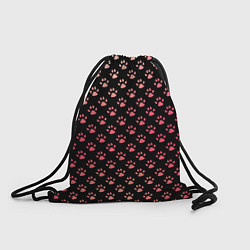 Рюкзак-мешок Лапки, цвет: 3D-принт