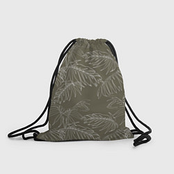 Рюкзак-мешок Листья пальмы, цвет: 3D-принт