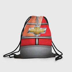 Рюкзак-мешок CHEVROLET, цвет: 3D-принт