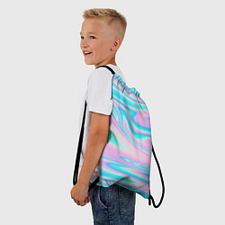 Рюкзак-мешок WAVES, цвет: 3D-принт — фото 2
