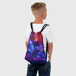 Рюкзак-мешок SPACE ABSTRACT, цвет: 3D-принт — фото 2