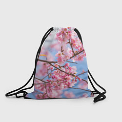Рюкзак-мешок Ветки Сакуры, цвет: 3D-принт