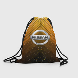 Рюкзак-мешок NISSAN, цвет: 3D-принт