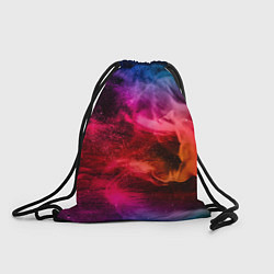 Рюкзак-мешок ЦВЕТНОЙ ДЫМ, цвет: 3D-принт