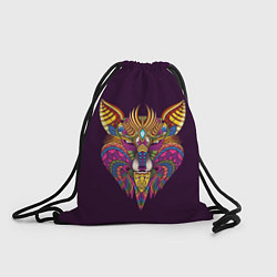 Рюкзак-мешок Волшебная лиса, цвет: 3D-принт