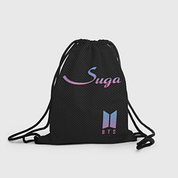 Рюкзак-мешок BTS Suga, цвет: 3D-принт