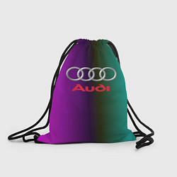 Рюкзак-мешок Audi, цвет: 3D-принт