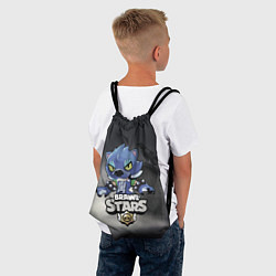 Рюкзак-мешок Brawl Stars LEON, цвет: 3D-принт — фото 2