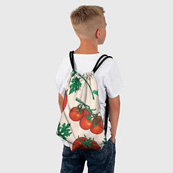 Рюкзак-мешок Летние овощи, цвет: 3D-принт — фото 2
