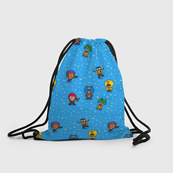 Рюкзак-мешок Brawl Stars, цвет: 3D-принт