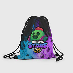 Рюкзак-мешок Brawl Stars SPIKE, цвет: 3D-принт