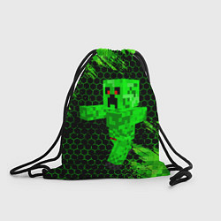 Рюкзак-мешок MINECRAFT CREEPER, цвет: 3D-принт