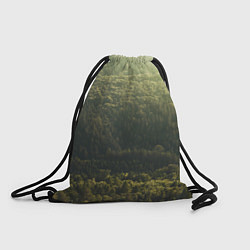 Рюкзак-мешок Летний лес, цвет: 3D-принт