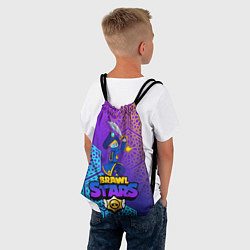 Рюкзак-мешок MORTIS BRAWL STARS, цвет: 3D-принт — фото 2