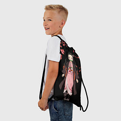 Рюкзак-мешок Незуко, цвет: 3D-принт — фото 2
