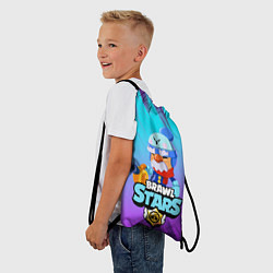 Рюкзак-мешок BRAWL STARS GALE, цвет: 3D-принт — фото 2