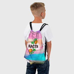 Рюкзак-мешок Настя, цвет: 3D-принт — фото 2